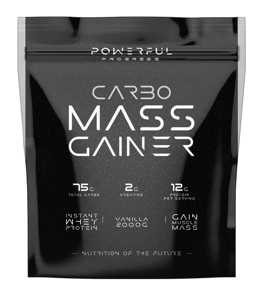 Вітамінний Powerful Progress Carbo Mass Gainer 2000 г Ваніль