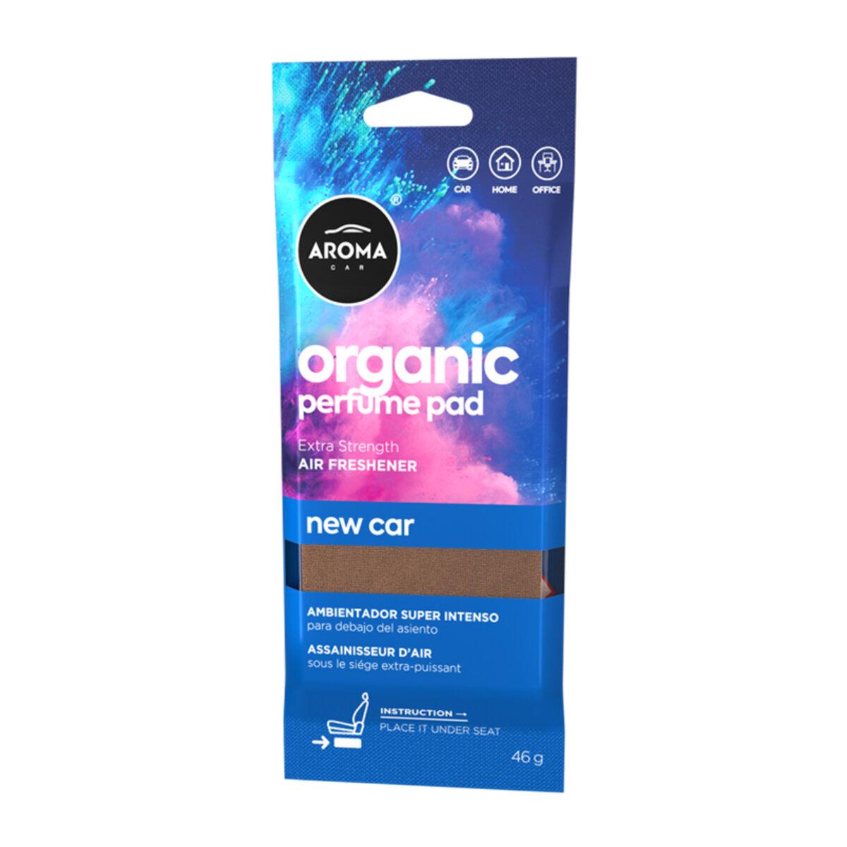 Ароматизатор Aroma Car Organic Perfume Pad 46г - New Car сухий