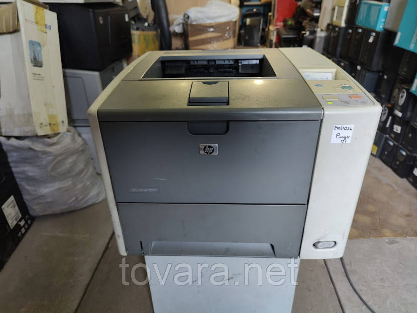 Лазерний принтер HP LaserJet P3005n з картриджем No 24031036