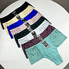 Жіночі ажурні стрінги Biweier #868 Мікс, фото 5