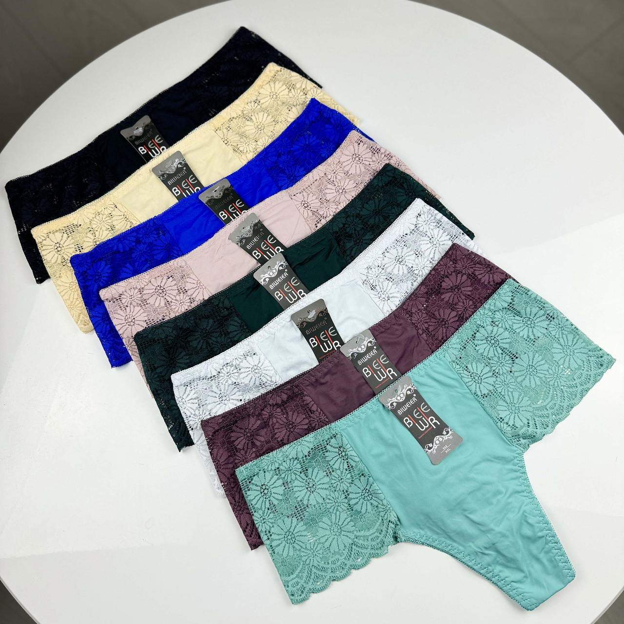 Жіночі ажурні стрінги Biweier #868 Мікс, фото 1