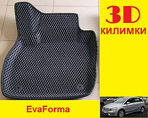 3D килимки EvaForma на Mercedes B-Class W246 '11-18, 3D килимки EVA, фото 1