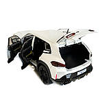 Машинка металева BMW XM БМВ білий Автопром 1:24 світло звук відкр двері баг капот 21*9*8см (AP7709), фото 6