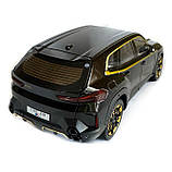 Машинка металева BMW XM БМВ чорний Автопром 1:24 світло звук відкр двері баг капот 21*9*8см (AP7709), фото 9