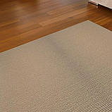 Самоклеюча ковролінова плитка бежевого кольору 30х30 см для оздоблення підлоги та стін в інтер'єрі приміщень, фото 5