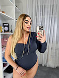 Боді з одним рукавом 7598, фото 5