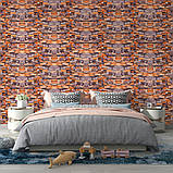 Самоклеюча панель 3D для стін піщаник рулон 308х70х3 см декор інтер'єр квартири офісу без пилу сміття, фото 7