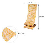 Самоклеюча 3D панель мармур бежевий колір рулон 196х70х3 см легкий монтаж шумоізоляція декоративне оздоблення стін, фото 4