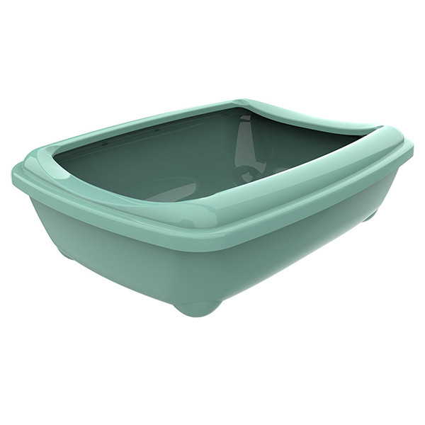 Туалет для котів з бортиком Moderna Medium 42х31х13 см (C132378)