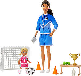 Лялька Барбі тренер з футболу Barbie Soccer Coach