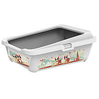 Moderna Hercules Indy&Louise МОДЕРНА ІНДІ та ЛУЇЗА туалет для котів, 51х39х19см