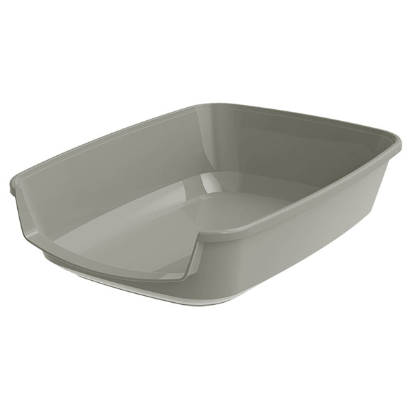 Туалет для кошенят Moderna Maryloo Small 37х27х9см теплий сірий (BX00330)