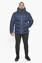 Темно-синя чоловіча куртка на зиму модель 15730 56 (3XL), фото 6