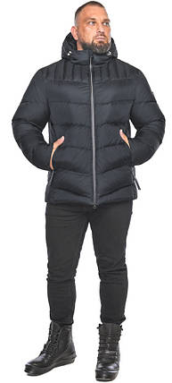 Чоловіча графітова куртка з оригінальною стяжкою модель 15730 52 (XL), фото 1