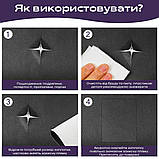 Самоклеюча екошкіра для ремонту меблів та автомобілів чорна рельєфна вологостійка 137х100 см 05 мм довговічна, фото 5