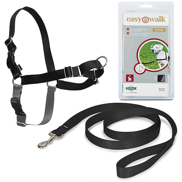 Антиривок шлейки для собак Premier Easy Walk (EW_H_M_BK_17)