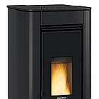 Пелетна піч із конвекцією та дистанційним керуванням NORDICA Ilary black — 8 кВт, фото 7