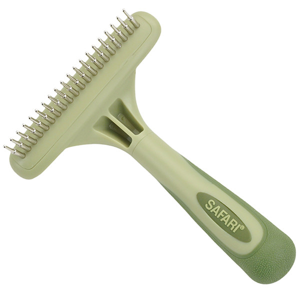 Граблі однорядні для підшерстя собак Safari Dog Rotating Pin Undercoat Rake (W6193_NCL00)