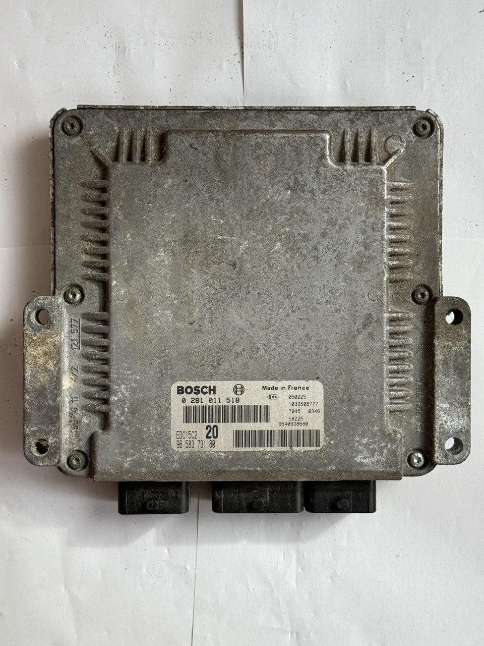 Електронний блок керування Bosch 0 281 011 518 / 0281011518 / 96 583 731 80 / 9658373180