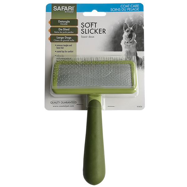 Пуходерка м\'яка для собак та котів Safari Soft 11х17 см (W406)