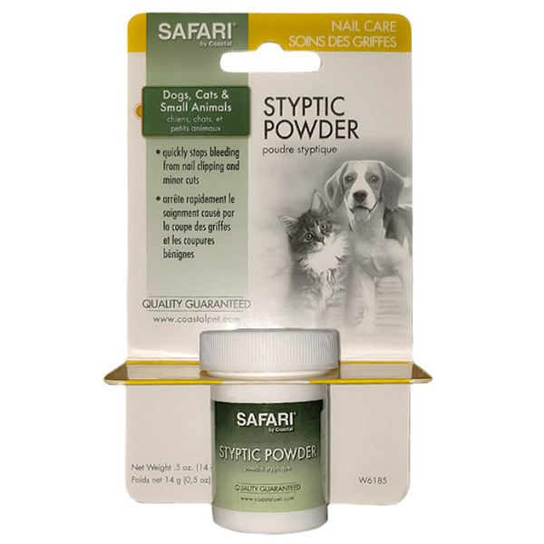 Кровоспинний порошок для собак і котів Safari Styptic Powder (W6185)