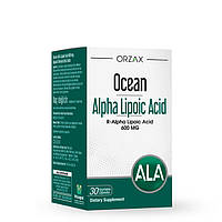 Orzax Alpha Lipoic Acid / R-альфа-ліпоєва кислота 600 мг 30 капсул 01/2026