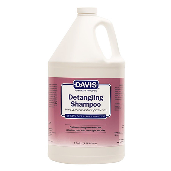 Шампунь-кондиціонер від ковтунів для собак, котів, концентрат Davis Detangling Shampoo (DTSG)