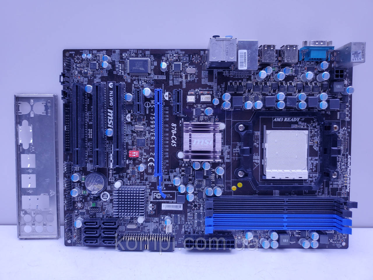 Материнська плата sAM3 MSI 870-C45 (Socket AM3, DDR3, б/у)