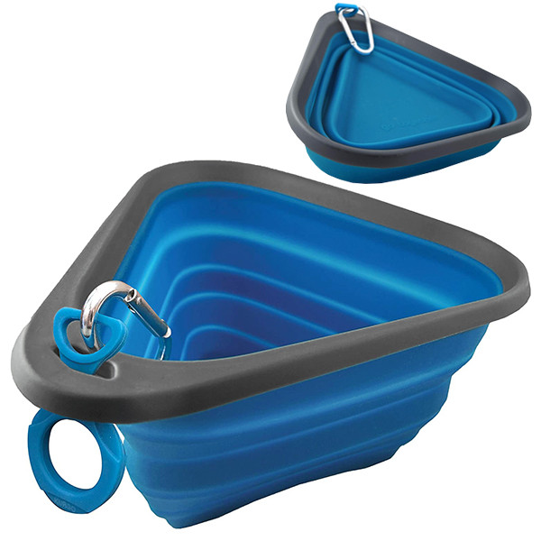 Складна миска для собак Kurgo Mash & Stash Collapsible Dog Bowl (K01908)