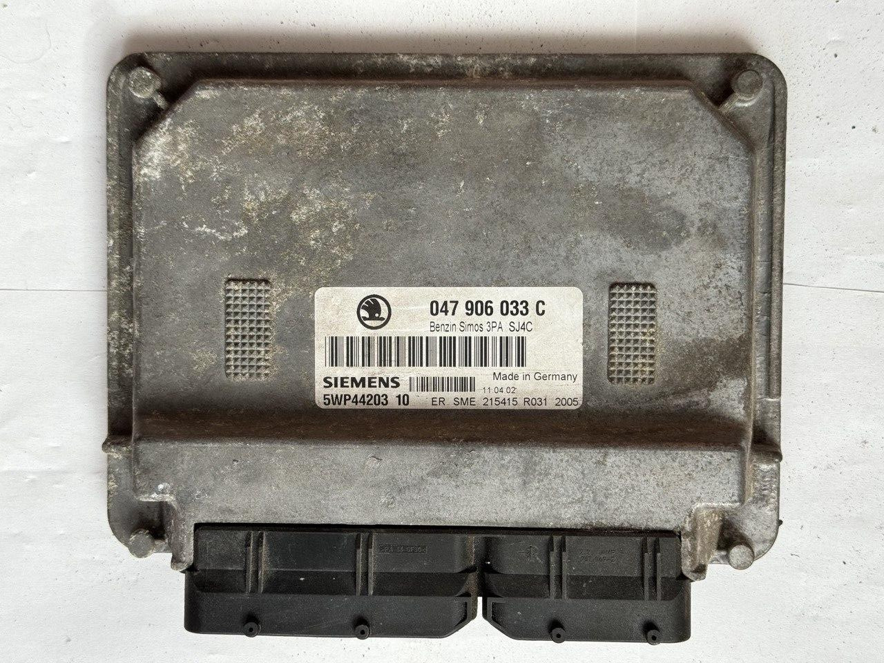 Електронний блок керування Skoda Siemens 047 906 033 C / 047906033C / 5WP44203