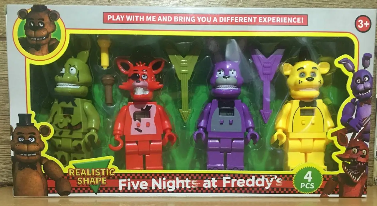 Фігурки Аніматроніків FNAF в наборі 4 шт Колекційні іграшки