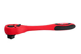 Рукоятка з храповим механізмом Intertool 3/8" х 72T Prof