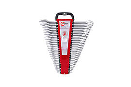 Набір рожково-накидних ключів Intertool 25 шт. (6-32 мм)