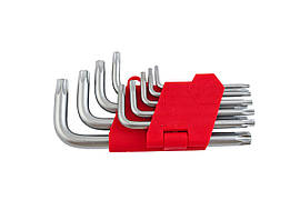 Набір Torx ключів Intertool 9 шт.