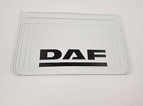 Бризговик DAF білий 650x400mm (випуклий 3D) (ЦІНА ЗА 2 ШТ)