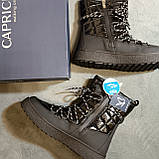 Caprice текстильні напівчоботи на блискавці 38 і 40p., фото 9