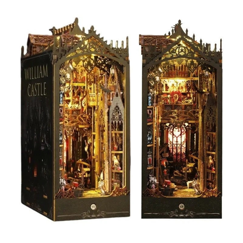 Бук Нук William Castle DIY Book Nook Kit 3D пазл Інтер'єрний конструктор TSL-17A