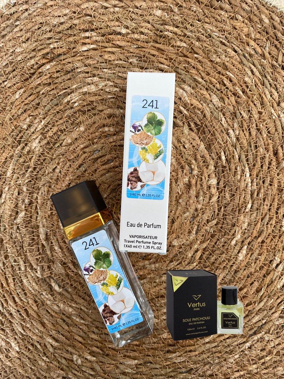 Парфюм № 241 по мотивам  Sole Patchouli Vertus (Соле Пачули Вертус)
