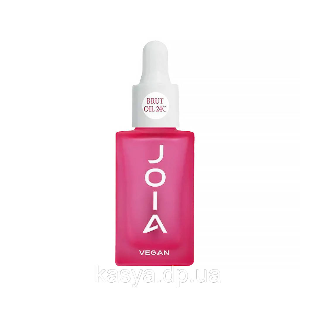 Суха олійка Brut Oil 24C JOIA vegan для кутикули та нігтів, 15 мл, фото 1