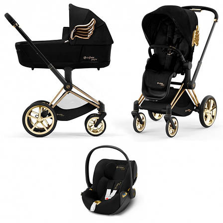 Cybex Priam Jeremy Scott Wings 4.0 автокрісло Cloud T i-Size коляска 3 в 1, фото 1