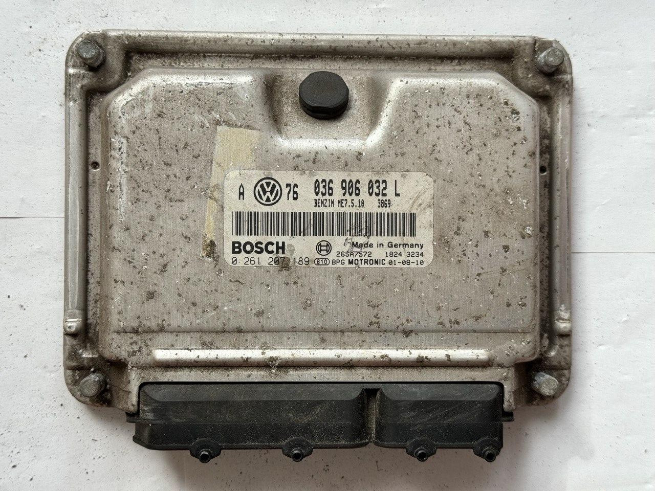 Електронний блок керування Volkswagen Bosch 036 906 032 L / 036906032L / 0 261 207 189 / 0261207189