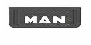 Бризковик MAN 650x190mm чорний випуклий 3D (ЦІНА ЗА 2 ШТ)