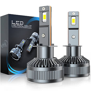 H1 LED HEADLIGHT 60W Canbus 12-24 В Комплект 2шт (1 рік гарантії!)