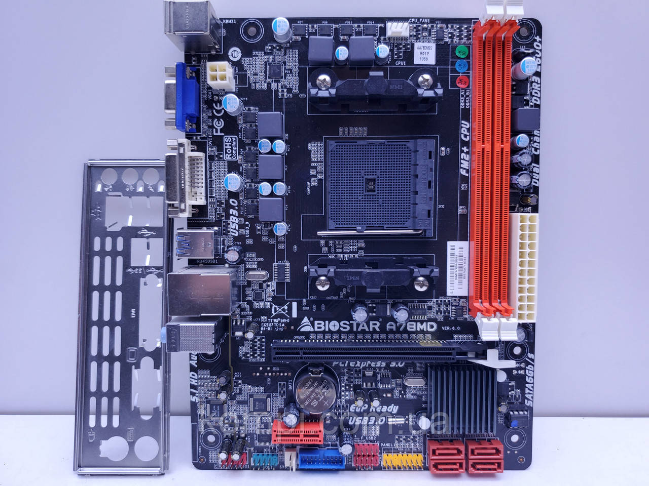 Материнська плата sFM2+ Biostar A78MD (Socket FM2+,DDR3,б/у)