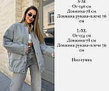 Куртка бомбер кашеміровий 7608, фото 9