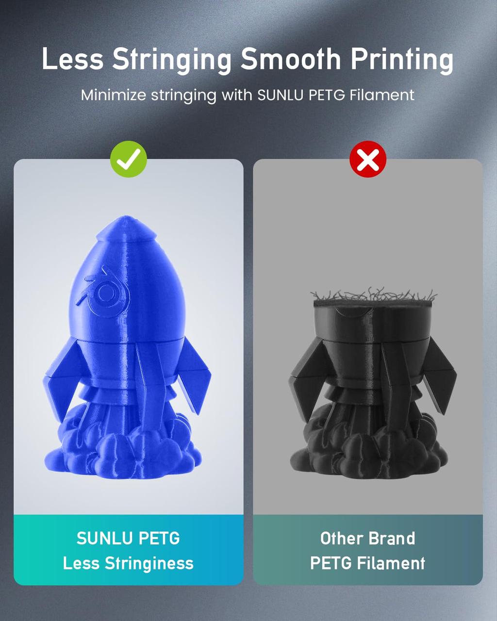 Filament for 3D-print SUNLU PETG 1.75mm 1kg 3