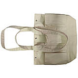 Еко-сумка з бавовни для покупок "UltraBag" (50х38х14 см.) 240 г/кв.м натуральна, фото 4