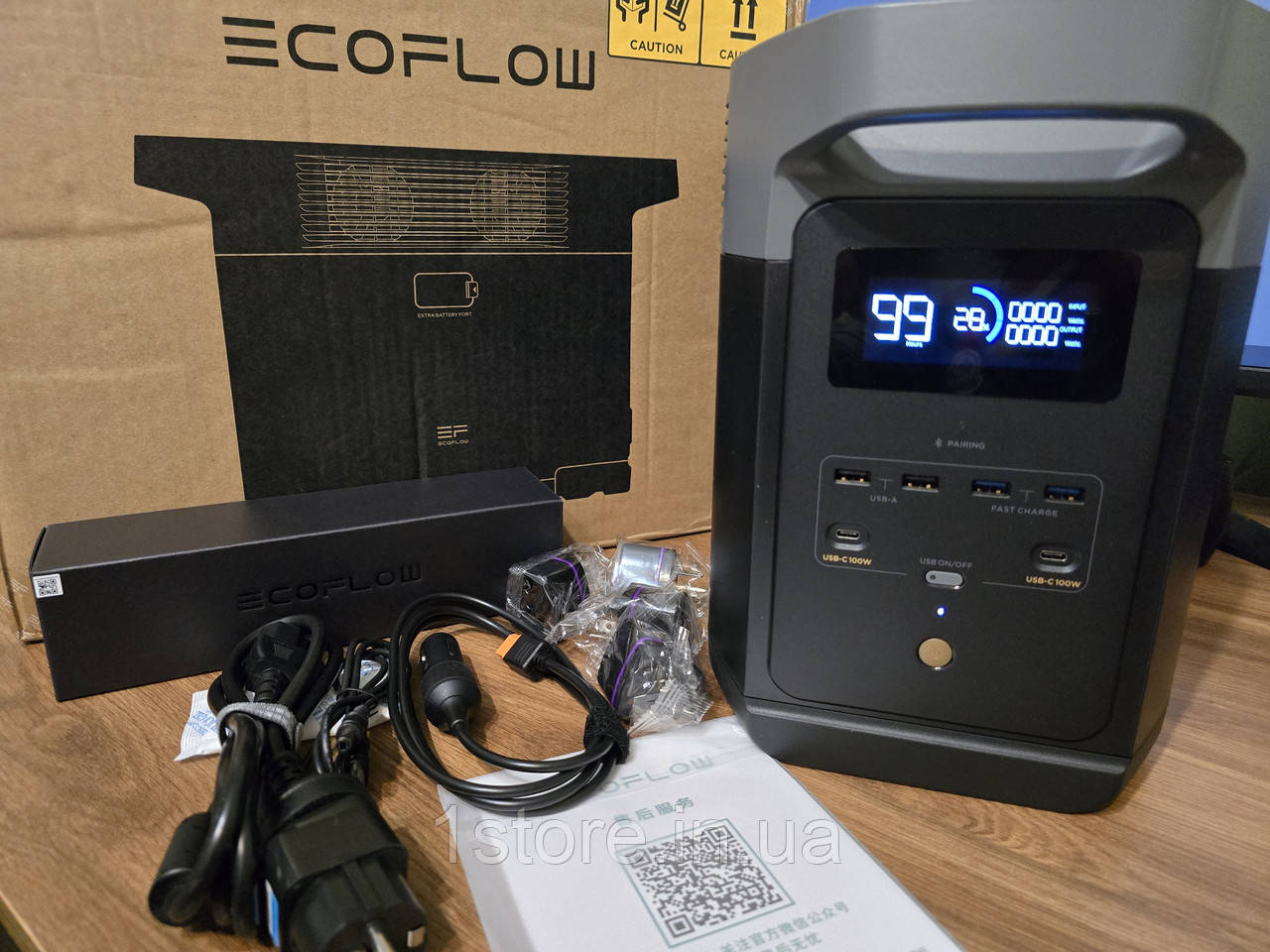 Зарядна станція EcoFlow DELTA 2, фото 1
