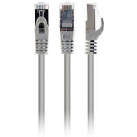 Оригінал! Патч-корд 20м S/FTP Cat 6A CU LSZH grey Cablexpert (PP6A-LSZHCU-20M) - Вища Якість!
