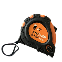 Рулетка 5,0 м * 19 мм, магніт, 3 стопора, Proseries "LT"